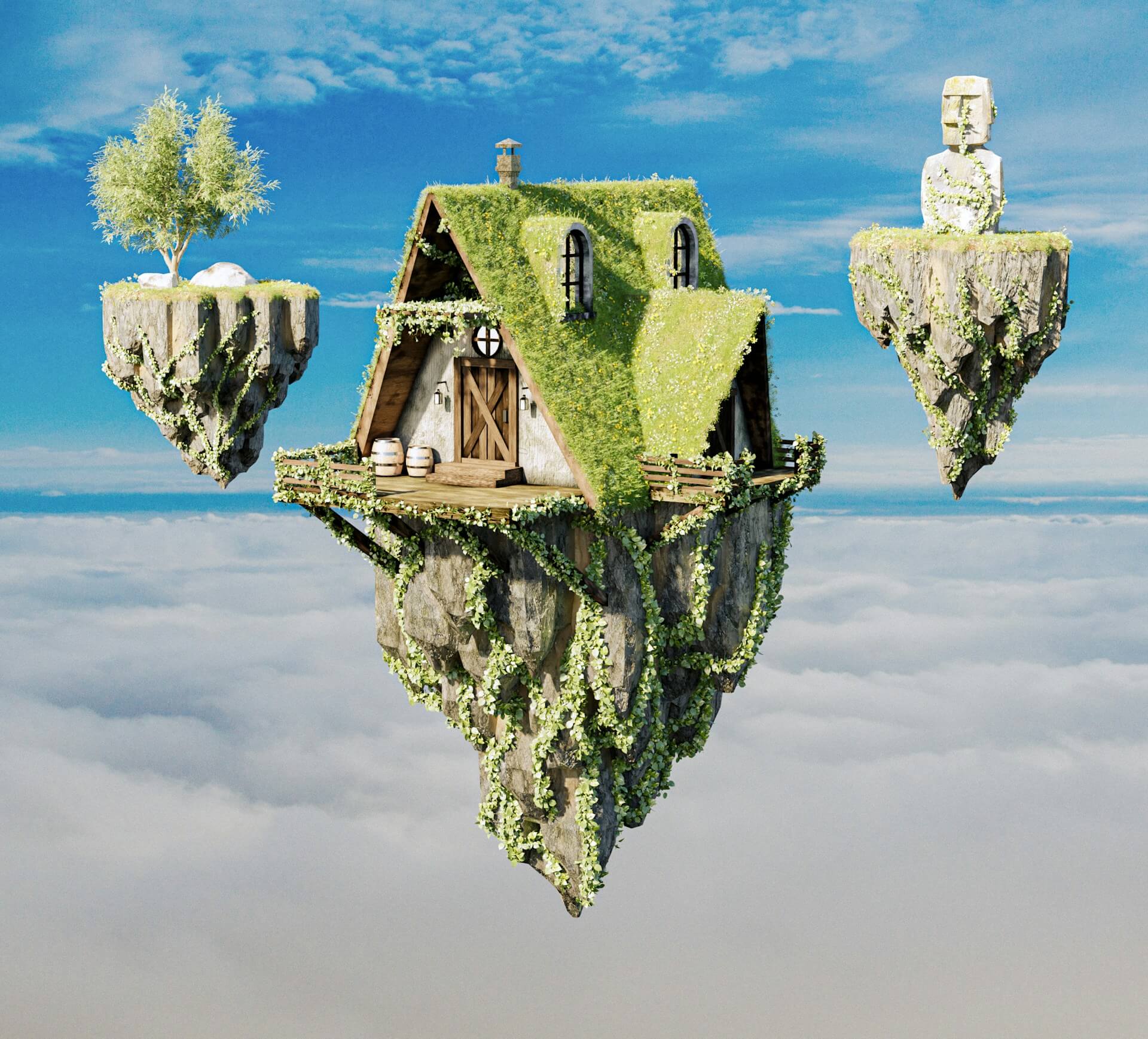 How to Walk in a Floating World